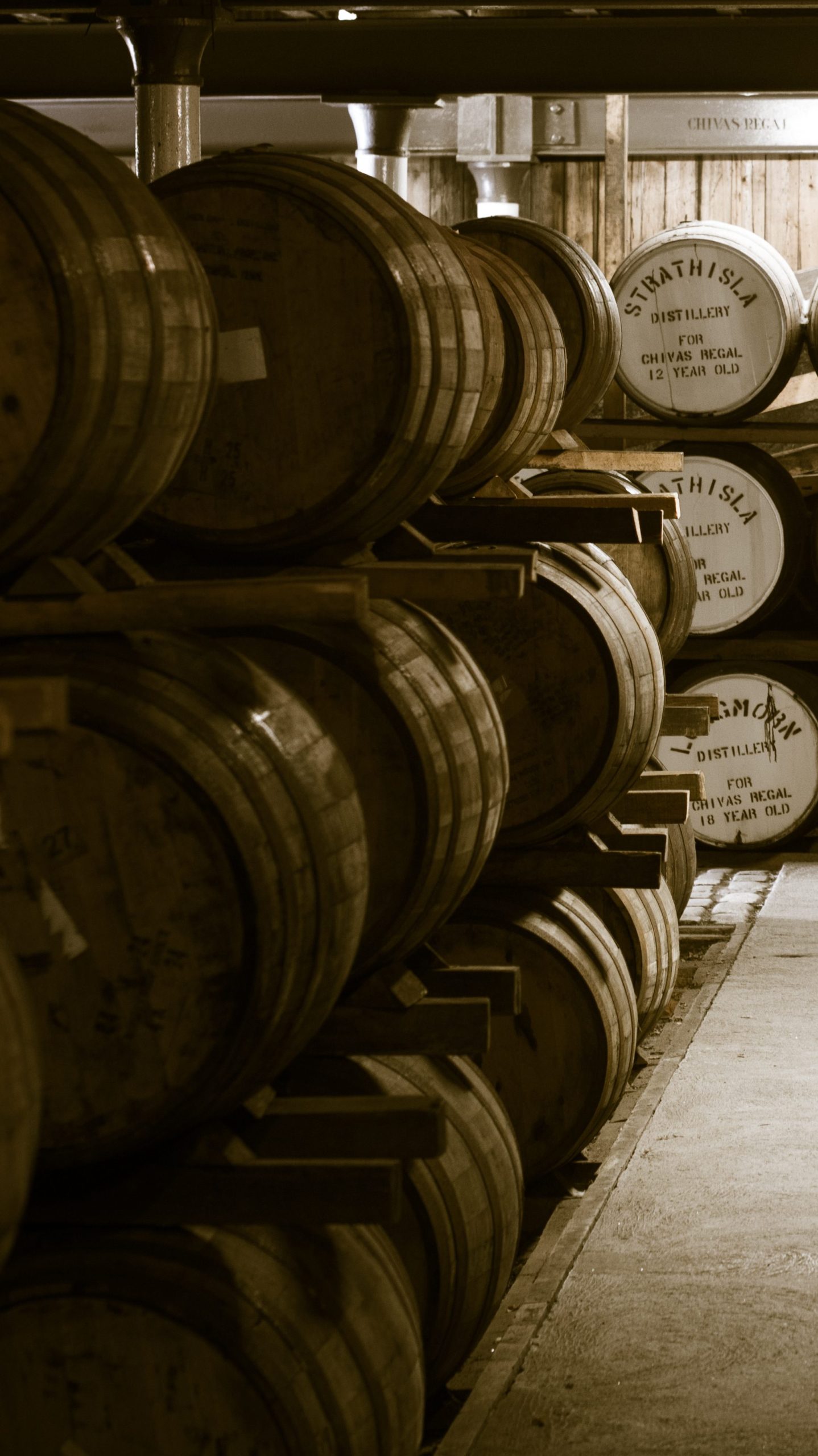 Ageing Whisky in Cask
