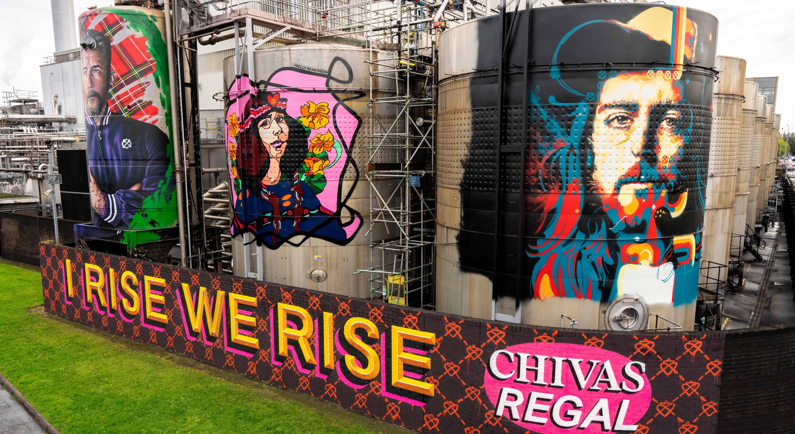 Chivas Regal Strathclyde Graffiti Art