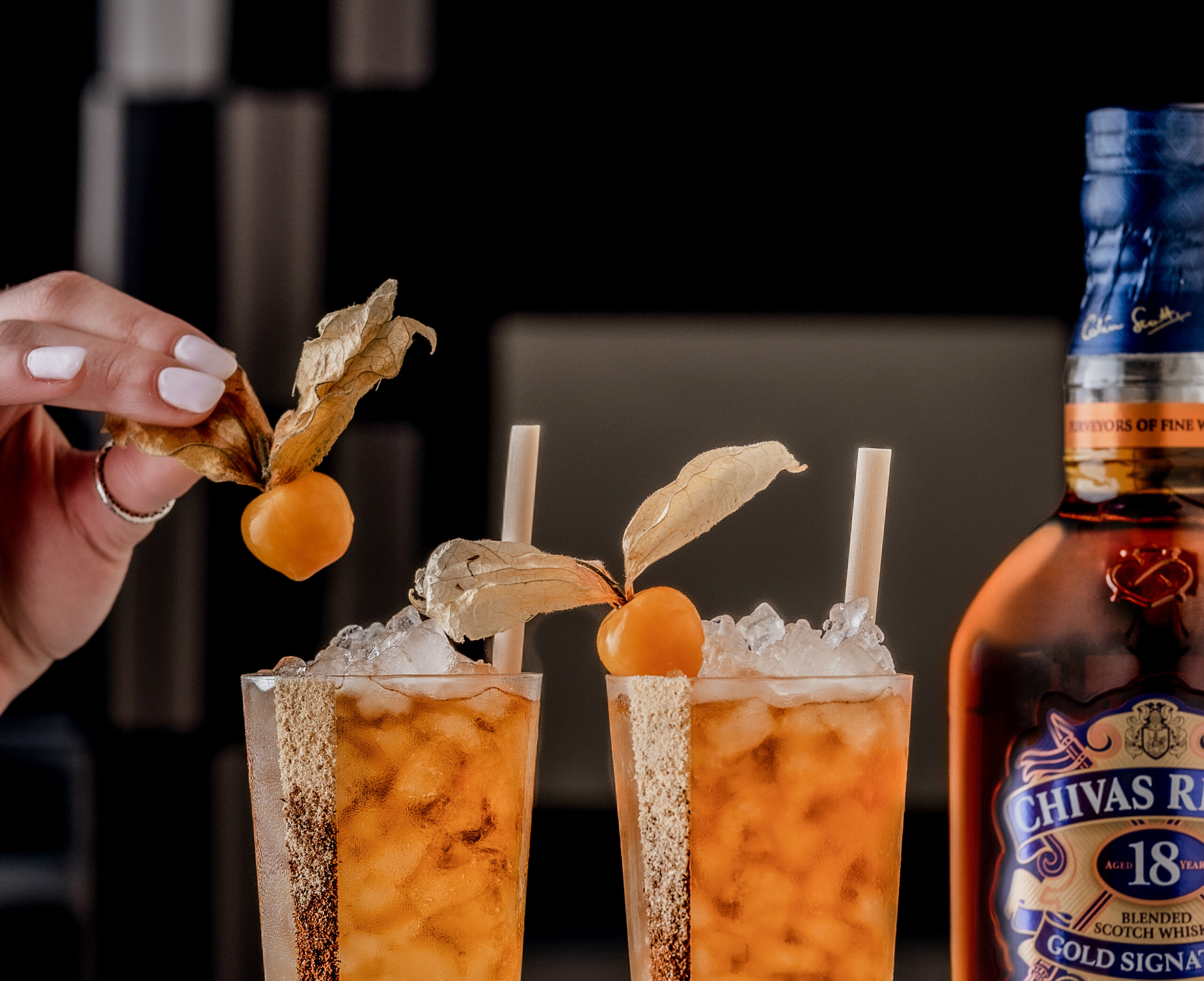 Chivas Regal Whisky Cocktail Grain Bean