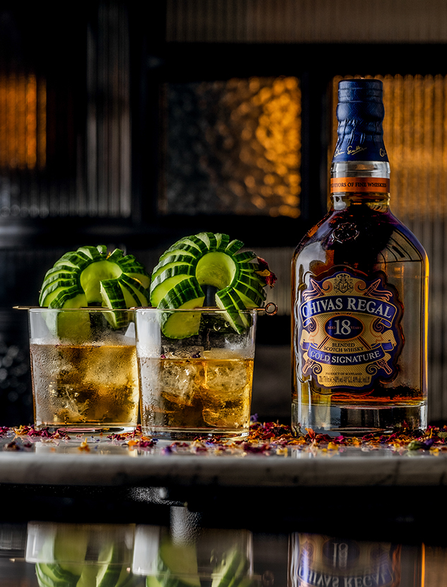 Old Fashioned Treatment Cocktail Chivas Regal