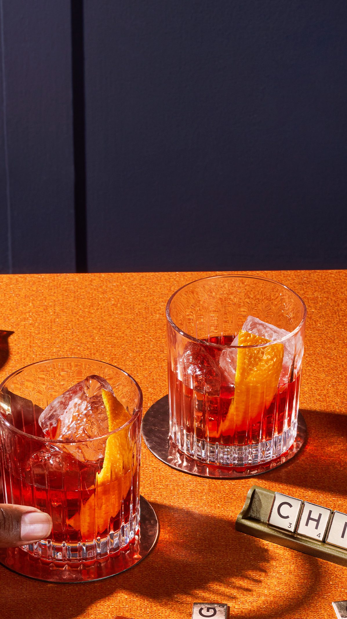 Chivas Regal Whisky Cocktail Boulevardier