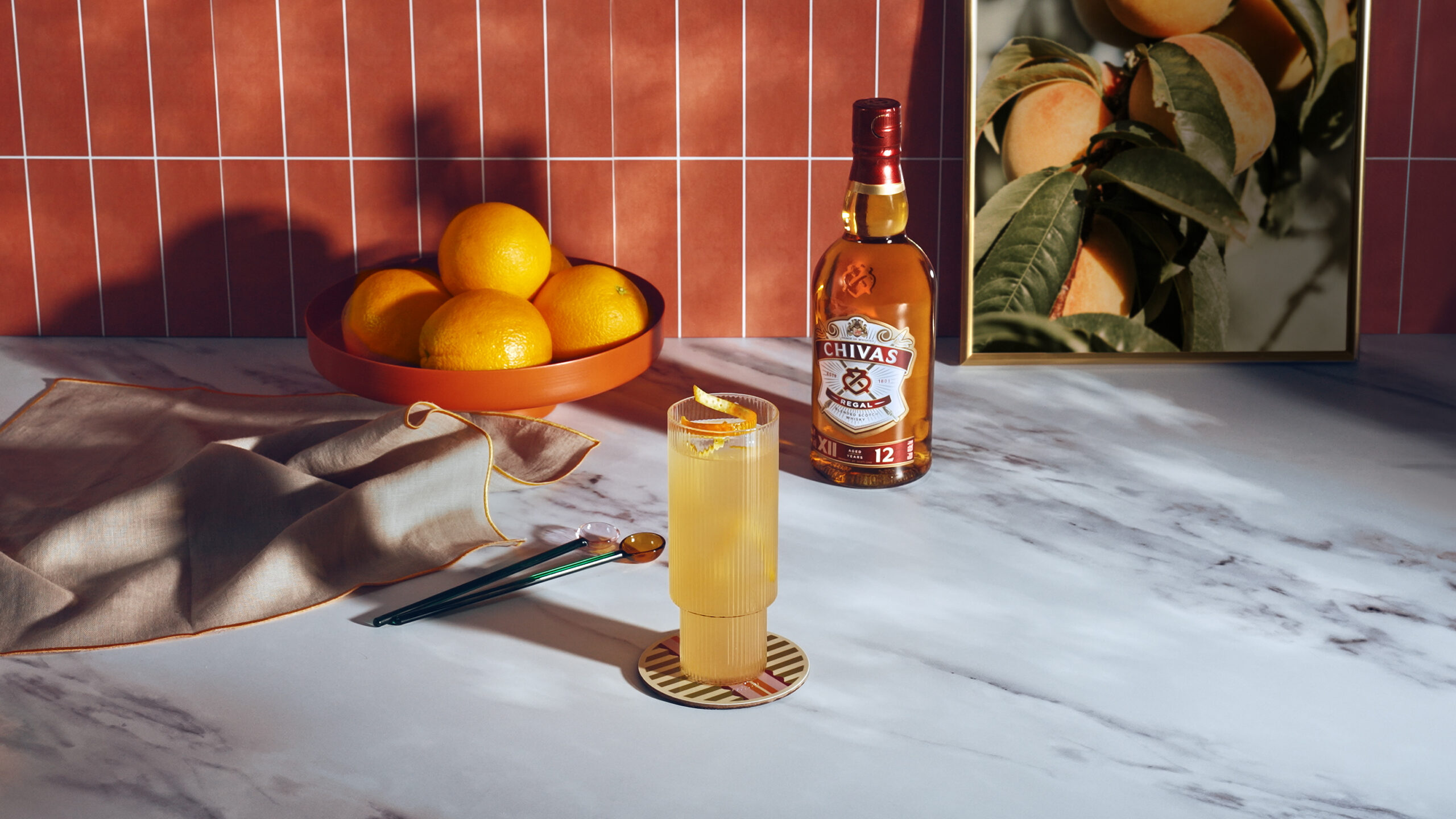 Chivas Orange Soda Highball Chivas Regal Low ABV cocktail