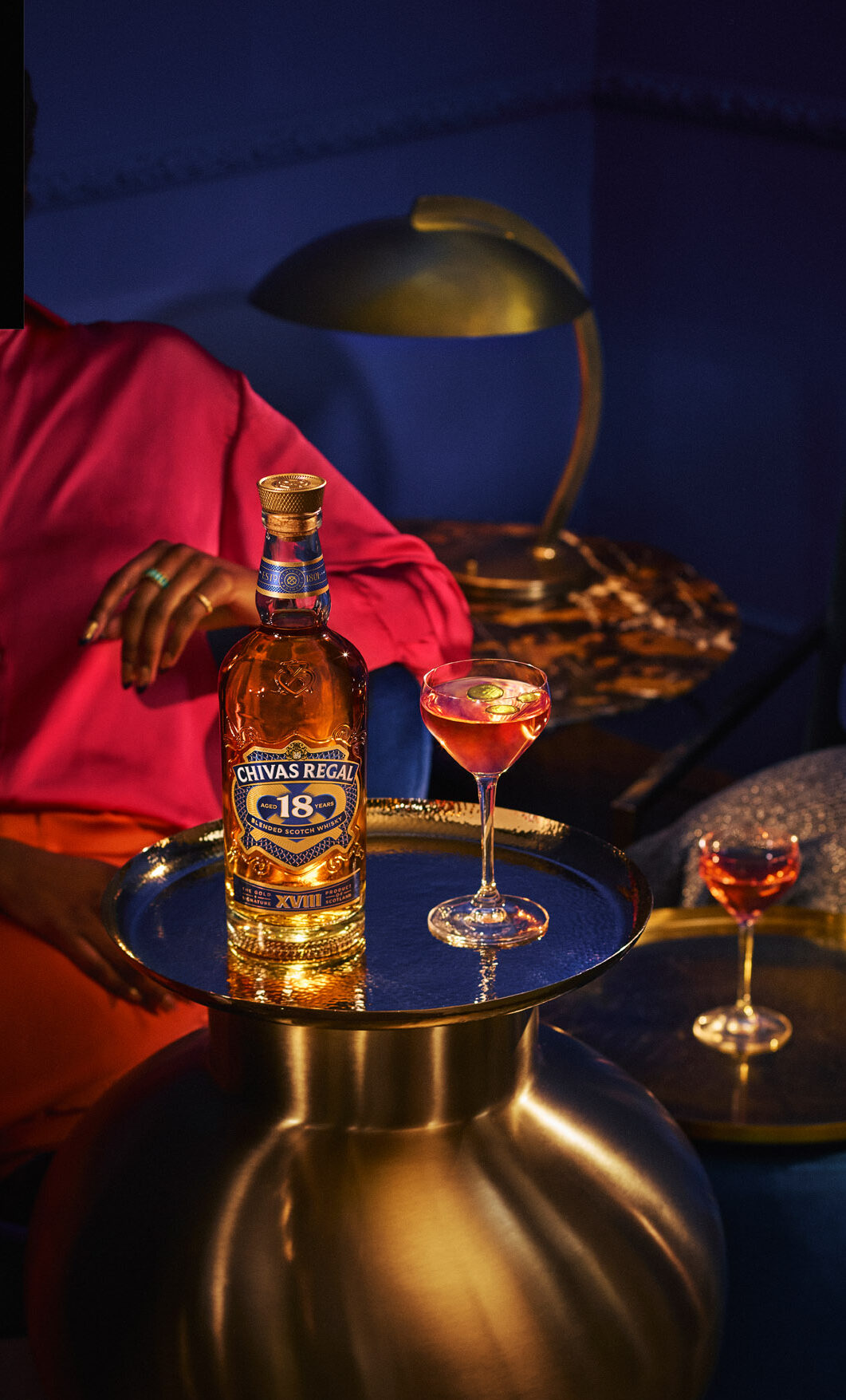 chivas regal 18 dramatic serves martini regal spritz