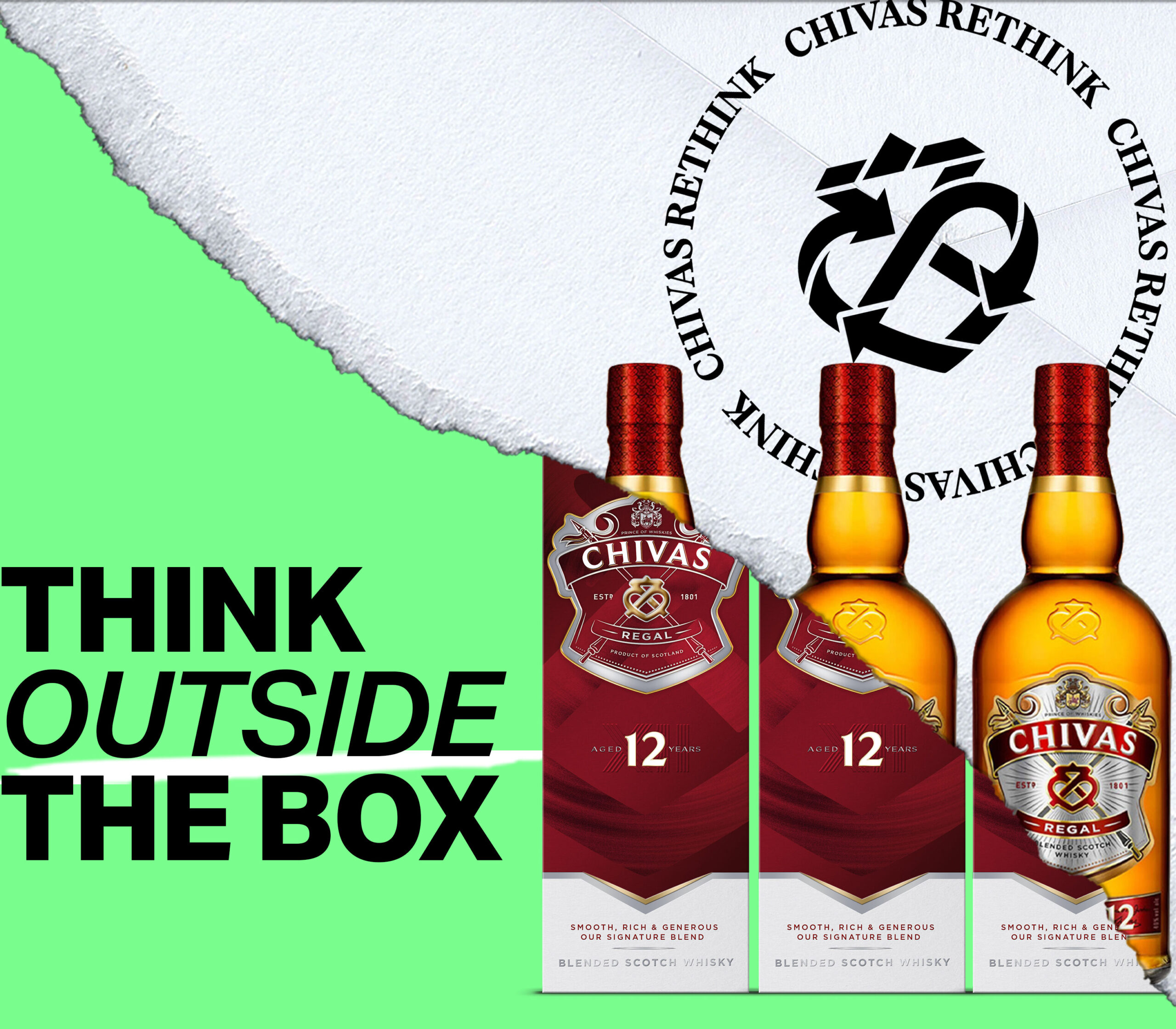 Chivas packaging rethink